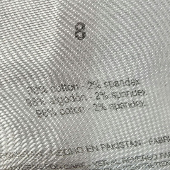 Social Standard Womens 8 Skinny Ankle Cheetah Print Stretch Pants Red Black NWT - Picture 8 of 9